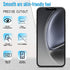 [3 Pack 17e/16e Slanku Screen Protector for iPhone Tempered Glass, NO Bubbles, Anti Scratch, Case Friendly, Easy