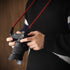 100cm/39inc MegaGear SLR, DSLR Sierra Series Genuine Leather Camera Shoulder or Neck Strap, Black, Large