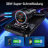 Syncwire Bluetooth 5.3 FM Transmitter for Car, 38W PD&QC3.0 Dual USB Charging Adapter with Hands-free Calling and Music