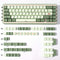 Sumgsn PBT DYE-SUB Matcha Keycaps, XDA Profile 124 Keys Fit for 60% 65% 95% Cherry MX Switches Mechanical Keyboard