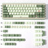 Sumgsn PBT DYE-SUB Matcha Keycaps, XDA Profile 124 Keys Fit for 60% 65% 95% Cherry MX Switches Mechanical Keyboard