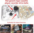 Cassette Cassette 40-135 MM (50PCS) 4MM) Recorder Rubber Belt - Recorder Repair Maintenance Mix Flat Tape Machine
