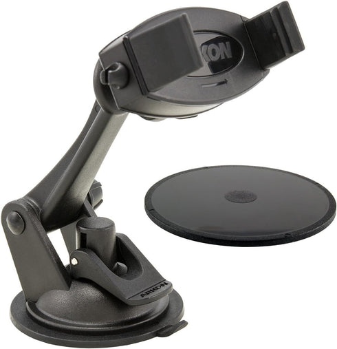 Arkon Car Mount Phone Holder for iPhone X, 8, 7, 6S Plus, Galaxy S8, S7, Note 8, 7 - Retail Black