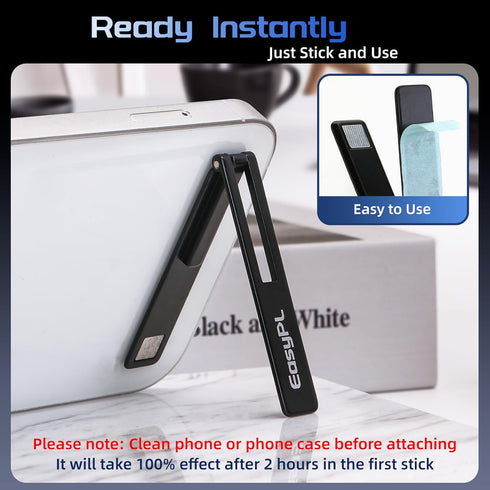 WXRWYPW 2 Pack 16/Plus/Pro/Pro 15/14/13/12 Cell Phone Kickstand, Vertical and Horizontal Metal Phone Stand for Desk