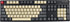 YMDK Dye Sub Carbon 96 84 ANSI ISO Keycaps - OEM Profile Thick PBT Mac Keycap Set for MX Keyboards