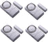 Wireless Home Security Burglar Alarm, Magnetic Sensor Door Window Alarm, Super Loud 110dB, Pack of 4