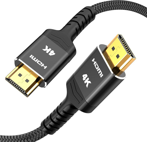 Highwings 4K Long HDMI Cable 15FT - 4K@60Hz HDR Braided HDMI Cord,