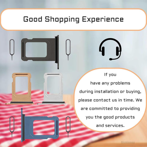 4 11 11 Color SIM Card Tray Holder Slot Replacement for iPhone Pro Max (Midnight Green/Gold/Space Grey/Silver)