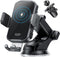 CHGeek Wireless Car Charger Phone Holder Mount, 15W Fast Charging Auto Clamping for iPhone, Samsung Galaxy, Google Pixel