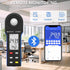 HoldPeak Illuminance Light Meter with Bluetooth, Digital Lux Foot Candles Meter, Lumen Meter for Plants, Home & Office