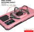 Ailiber Case for TCL 30 SE, with Screen Protector, Ring Kickstand for Magnetic Car Mount, Heavy Duty Shockproof Cover,