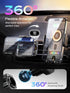 Zrpot 15W Phone Holders for Car, Cell Phone Mount Wireless Car Charger with Induction Opening and Closing Air Vent