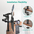 WALI Dual Monitor Desk Mount, Stand for 2 Monitors Up to 27 Inch, Max 22lbs, Black, Home, Office, School
