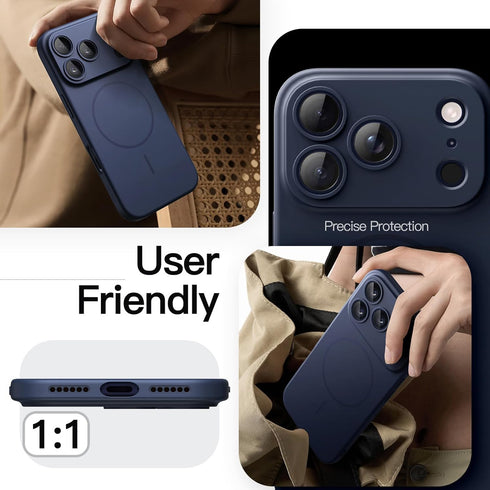 JETech 17 6.9-Inch, Magnetic Slim Case for iPhone Pro Max Compatible with MagSafe, Ultra-Thin Lightweight Minimalist