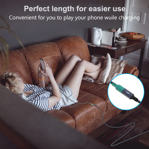 20 ft USB Extension Cable - Nylon Braided USB 3.0 Extender for Webcam, Camera, Phone, Mouse, Keyboard, Printer & More.