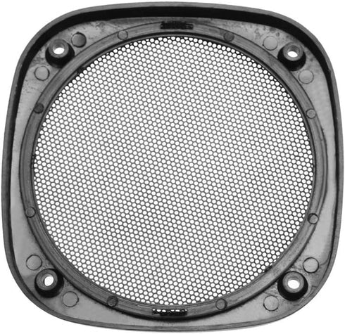 uxcell Speaker Grill Cover 5 Inch, 138mm Mesh Decorative Square Subwoofer Guard Protector, Black