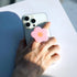 BAGDANTON Cute Flower Series Collapsible Design Phone Grip (Adhesive, Green)