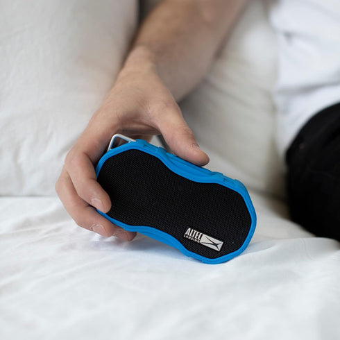 Altec Lansing Baby Boom XL, Waterproof Bluetooth Speaker, Wireless & Portable for Travel, Blue