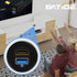 BATIGE USB 3.0 HDMI Car Mount Flush USB Port Cable, Alloy Shell Dash Panel Extension Cable with LED Indicator, 3ft