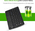 Sanpyl Ultra-Slim Wireless Keyboard - Mini 59 Keys Bluetooth Keyboard with Touchpad for Tablet/Phone/Desktop