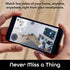 Scope Indoor 1080p HD Smart Auto-Tracking Security Camera, White, Motion Only