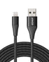 Anker Powerline+ II Lightning Cable (10 ft) - MFi Certified, Extra Long iPhone Charger for iPhone SE, 11 Pro Max, iPad