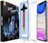 MAGIC JOHN Tempered Glass Screen Protector for iPhone 11/XR (6.1") - 2 Pack, Bubble-Free, HD Clear, Easy Install, Auto