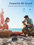 Kunodi Outdoor Waterproof Bluetooth Speaker, Wireless Portable Mini Shower Travel Speaker with Subwoofer, Enhanced