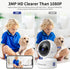 VSTARCAM 1080P 2-Way 02 Indoor Security Camera, HD WiFi Camera, Baby Camera, Pet Camera, Baby Monitor with Night Vision