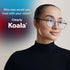 Koala Lens Cleaning Cloth | Japanese Microfiber | Eyeglass, Camera Lens, VR/AR Headset Cleaning | Pink & Orange (Pack