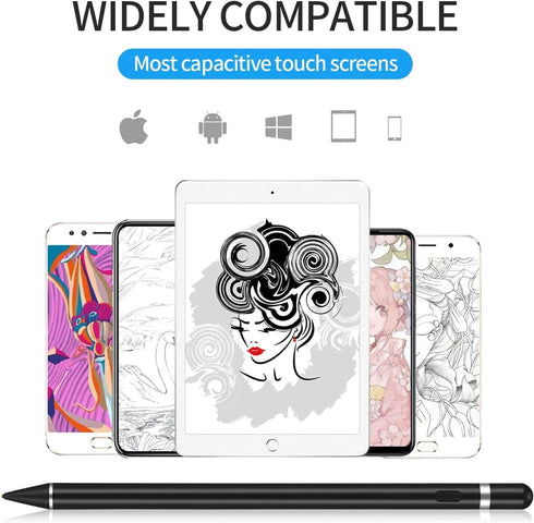 Digital Active Stylus Pen Compatible with Samsung Galaxy Tab A9/A9 Plus/A8/A7 10.4 (2020)/A7 Lite Tablets, Capacitive