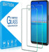 MAYtobe Tempered Glass Screen Protector for Motorola Moto G 5G (2022) - 2 Pack, Bubble Free, Case Friendly, Easy Install
