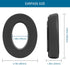 Earpads for Sennheiser HD650/HD600/HD660S/HD545/HD525/HD535 Headphones, Velour Ear Pads Replacement with Cooling-Gel