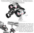 MINIFOCUS 4PCS 1'' Aluminum Ball Clamp Mount for Underwater Diving Light Arms System, 360° Clip Adapter Bracket