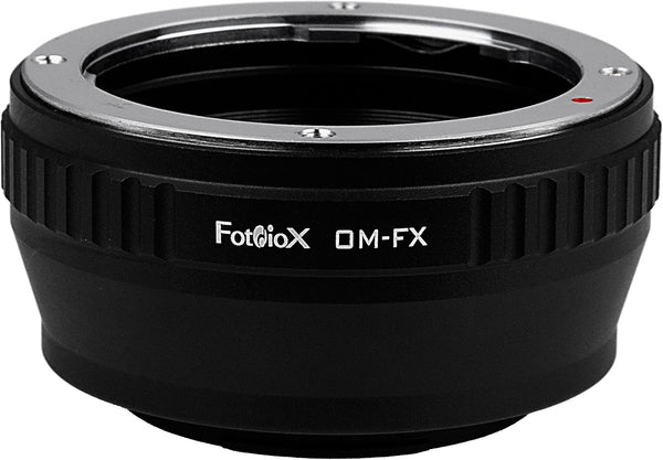 Fotodiox Lens Mount Adapter for Olympus Zuiko (OM) 35mm SLR Lens on Fuji X-Mount Cameras