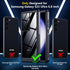 SPIDERCASE Waterproof Case for Samsung Galaxy S23 Ultra, Heavy Duty Shockproof with Built-in Screen & Camera Lens