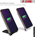 5 Core Fast Wireless Charger, 2 Pieces 10W Charging Station with Sleep-Friendly Light, Compatible with Samsung Galaxy