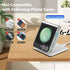 Wireless Charger for Samsung Galaxy Z Flip, Foldable Portable Travel Charging Stand, 15W Fast Charger for Galaxy Z