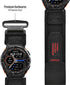 iTouch Sport 4 Smartwatch Bands Compatible, 20mm Rugged Nylon Sports Strap with Woven Loop Design