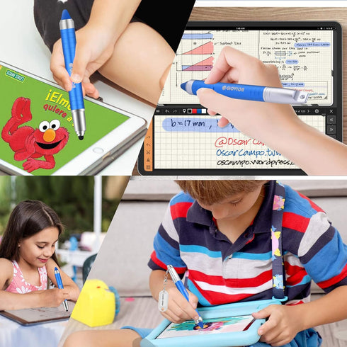 Stylus Pen for iPhone, Capacitive Stylus Pencil with Magnetic Cap, 2 in 1 Kids Touch Screens Stylist Pens Compatible