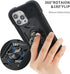 MARKILL Heavy-Duty Case for iPhone 13 Pro Max 6.7 Inch with Ring Stand, Shockproof Phone Cover & Magnetic Car Mount