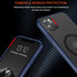 TENDLIN iPhone 11 Pro Max Case - Translucent Matte Hard Back, Soft Silicone Bumper, MagSafe Compatible (Blue)