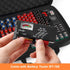 Battery Organizer, Waterproof Battery Organizer Storage Case with Tester BT-168, Battery Holder Box Holds 60+ AA AAA C D 9V Batteries (Batteries are Not Included)