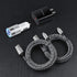QC 3.0 Fast Wall Charger Cube, Car Charger Cable Cord 6FT for Samsung Galaxy A Series, Google Pixel