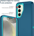 I-HONVA for Samsung Galaxy S24 Plus Case, Shockproof 3-Layer Full Body Protection, Heavy Duty Cover, Turquoise
