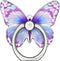 Cavdycidy Bling Metal Cute Butterfly Cell Phone Ring Holder, 360°Rotation Finger Stand Compatible with All Smartphones