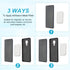 PATIKIL 30mmx30mm 15pcs Metal Plate for Phone Magnet, Square Adhesive Metal Plate Replacement Stickers for Magnetic Car