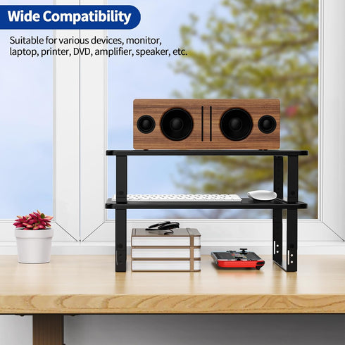 MS01 BESIGN Monitor Stand Riser, Height Adjustable Laptop Stand, Computer Monitor Stand for Monitor