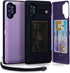 TORU CX PRO Case for Galaxy Note 10 Plus / 10 Plus 5G, Slim Protective Cover with Card Holder, Kickstand - Purple