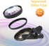 Kaleidoscope Prism Lens Filter for iPhone & Android, Portable Clip-On Photography Filter with K9 Optical Glass